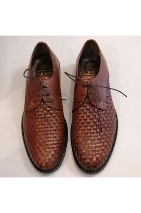کفش کلاسیک قهوه ای مردانه چرم خالص CORDOVAN - کد 336013951