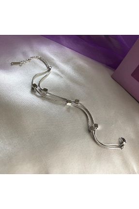دستبند استیل (فولاد) زنانه استیل ضد زنگ VioletDeseo Jewelry - کد 336062323