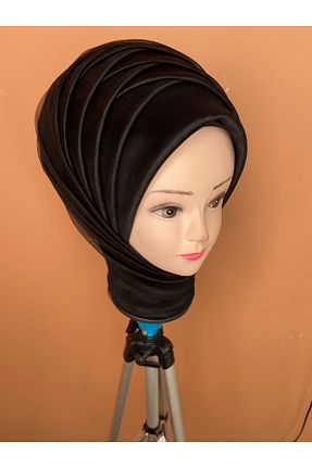 روسری مشکی 100 x 100 Genel Markalar - کد 364533753