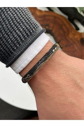 دستبند جواهر مشکی زنانه زیرکن Belleda - کد 337088653