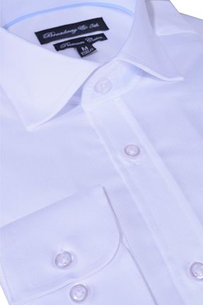پیراهن سفید مردانه رگولار Ottomoda - کد 112646353