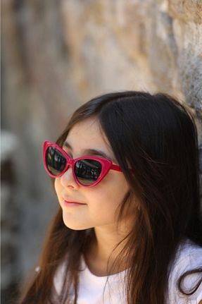 عینک آفتابی صورتی بچه گانه UV400 ESRADA - کد 238329295
