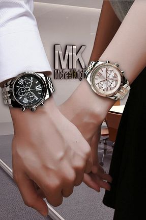 ساعت مچی مشکی زنانه 41-45 میلی متر Michael Knight - کد 337449653