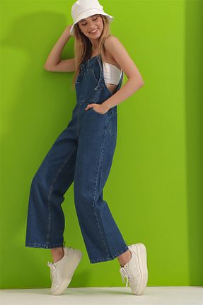 سالوپت آبی زنانه رگولار Trend Alaçatı Stili - کد 337344587