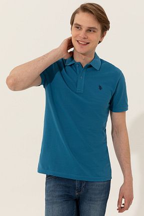 تیشرت نارنجی مردانه اسلیم فیت U.S. Polo Assn. - کد 338841202