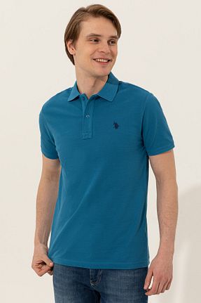 تیشرت نارنجی مردانه اسلیم فیت U.S. Polo Assn. - کد 338841202