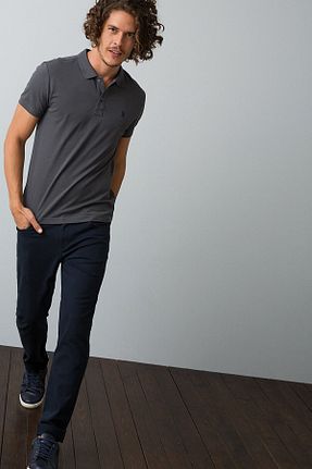تیشرت طوسی مردانه اسلیم فیت U.S. Polo Assn. - کد 339317318