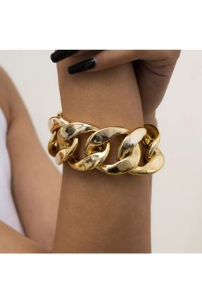 دستبند جواهر طلائی زنانه کد 338626045
