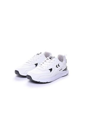 کفش اسنیکر سفید زنانه بند دار hummel - کد 339183206