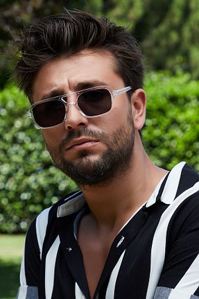 عینک آفتابی نارنجی مردانه UV400 By Harmony - کد 339249498