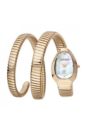 ساعت مچی زرد زنانه 20-25 میلی متر Just Cavalli - کد 341300253