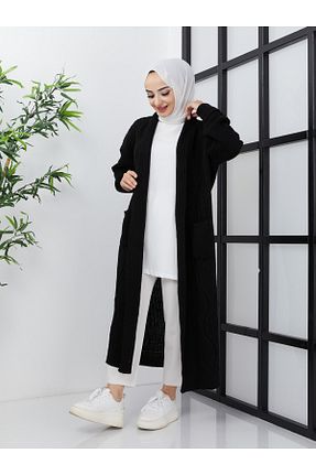 رویه حجاب مشکی زنانه رگولار Pamuk Butik - کد 340072051