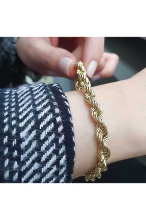 دستبند طلا طلائی زنانه کد 340811780