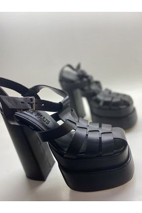 کفش پاشنه بلند کلاسیک مشکی زنانه چرم مصنوعی Num40S - کد 340864597