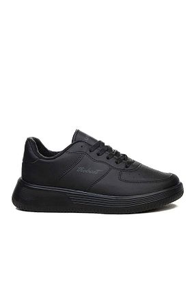 کفش اسنیکر مشکی مردانه بند دار TRENDYSHOES - کد 341314919