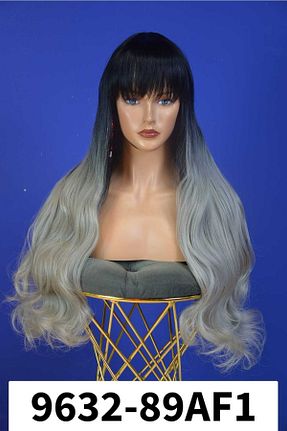 کلاه گیس مشکی زنانه REMY HAİR - کد 103363144