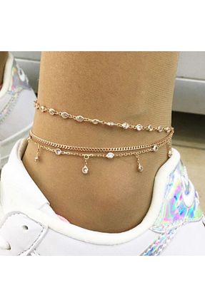 خلخال نقره متالیک زنانه Tmt Silver - کد 45789056