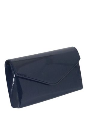 کیف مجلسی سرمه ای زنانه چرم مصنوعی weem bag - کد 51938655