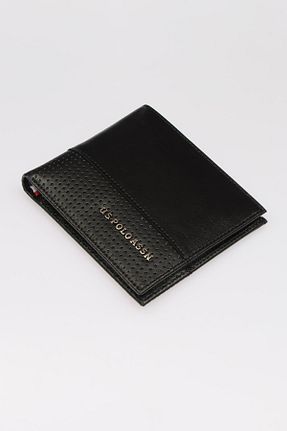 کیف پول قهوه ای مردانه ابعاد کوچک U.S. Polo Assn. - کد 32044470