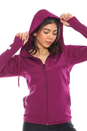 سوئیشرت اسپرت بنفش زنانه اسلیم فیت FEMELLE - کد 35606694