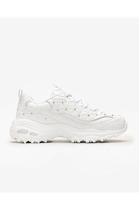 کفش اسنیکر سفید زنانه بند دار Skechers - کد 44614191