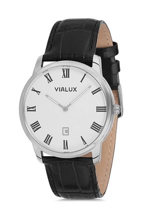 ساعت مچی سفید مردانه 41-45 میلی متر Vialux - کد 47102230