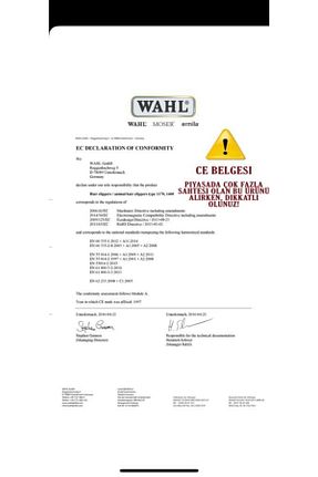ماشین اصلاح قرمز کابلی Moser - کد 92554161