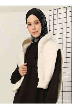 کلاه شنای حجاب مشکی زنانه Ecardin - کد 94458792