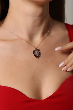 گردنبند نقره مشکی زنانه 925 عیار Forenza - کد 95172222