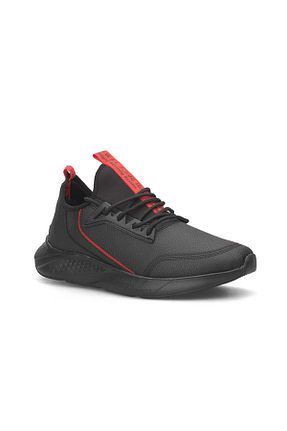کفش اسنیکر مشکی زنانه بند دار FLY STEP - کد 341974437