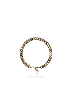 گردنبند جواهر طلائی زنانه روکش طلا کد 341990933