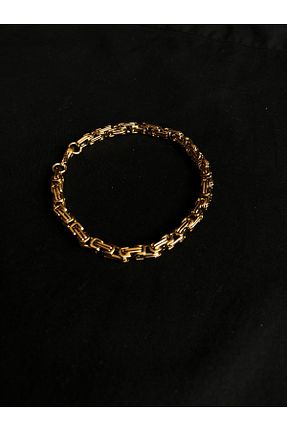دستبند استیل (فولاد) طلائی زنانه استیل (فولاد) ACCESORİOS - کد 342754155