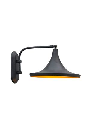 چراغ دیواری مشکی فلزی Bamyum - کد 3499854