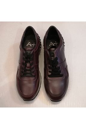 کفش کژوال زرشکی زنانه چرم خالص Sail Lakers - کد 343162347