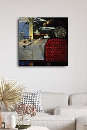 تابلو رنگی کنواس Sanat Tablo - کد 343240298