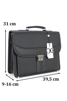 کیف دستی مشکی مردانه ابعاد بزرگ Case Club - کد 277024366