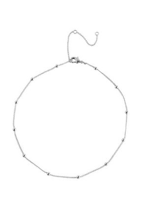 گردنبند جواهر زنانه روکش نقره کد 2747116