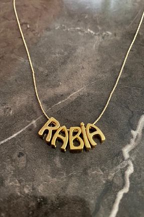 گردنبند جواهر طلائی زنانه روکش طلا Bourgogne2021 - کد 343371336