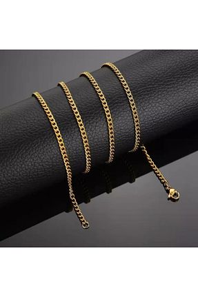 گردنبند استیل ( فولاد ) طلائی زنانه استیل (فولاد) SHINING STAR - کد 339541551