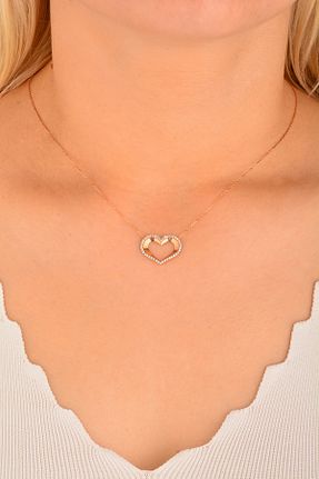 گردنبند طلا طلائی زنانه 14 عیار Cebeci - کد 64936059