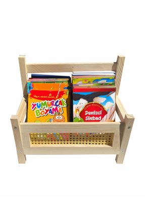 قفسه کتاب کودک سفید چوب 41 cm کد 104933411