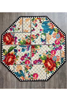 فرش رنگی قابل شستشو RUGSMODERN - کد 344596347