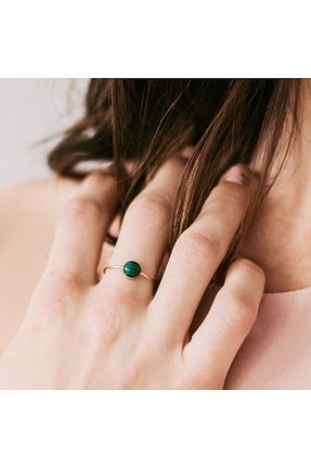 انگشتر نقره طلائی زنانه 925 عیار NSA SILVER - کد 135030961