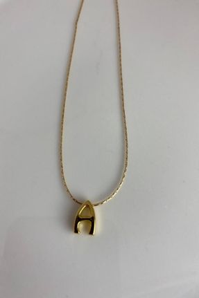 گردنبند جواهر طلائی زنانه کد 344911538