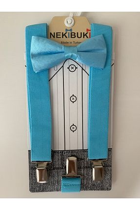 آویز شلوار فیروزه ای بچه گانه پارچه ای NEKİBUKİ - کد 343657022