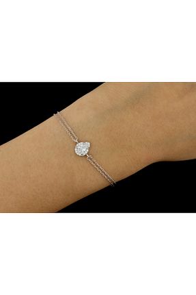 دستبند نقره زنانه 925 عیار Silveranka - کد 344068091