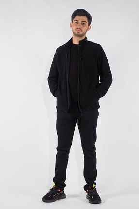 سوئیشرت مشکی مردانه ساده Shift Co - کد 342704077