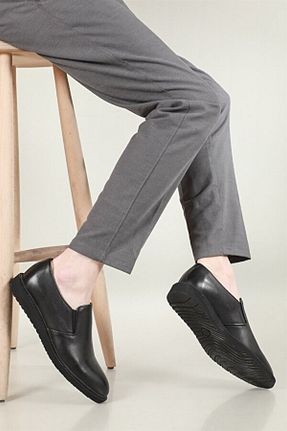 کفش اسپادریل مشکی مردانه TRENDYSHOES - کد 344679186