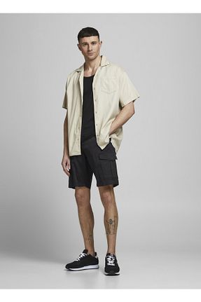 شوارک اسپرت مشکی مردانه بافتنی Jack & Jones - کد 344857398