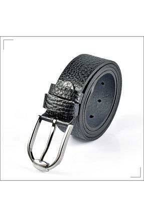 کمربند مشکی زنانه چرم خالص Derimo Leather - کد 343699475